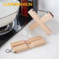 Wear-resistant Placemats for Kitchen Foldable Heat Resistant Placemat Stylish Wood Design for Dining Table Stain-proof Wear-resistant Insulation Pad Ideal for Pan Pot Bowl Holder for Dining. 