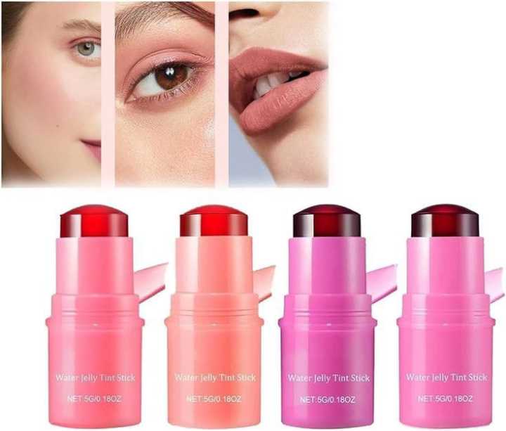 Milk%20Jelly%20Blush%20Makeup%20Lip%20Tint,%20Milk%20Jelly%20Tint,%20Jelly%20Blush%20Stick,%201%20&%204Pcs%20Pack%20Available%20Pack%20Cooling%20Water%20Tint,%20Sheer%20Lip%20&%20Cheek%20Stain%20-%20Buildable%20Watercolor%20Finish%20-%20Image%202