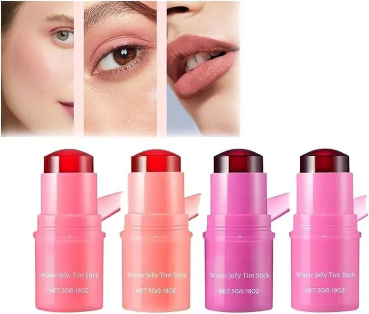Milk%20Jelly%20Blush%20Makeup%20Lip%20Tint,%20Milk%20Jelly%20Tint,%20Jelly%20Blush%20Stick,%201%20&%204Pcs%20Pack%20Available%20Pack%20Cooling%20Water%20Tint,%20Sheer%20Lip%20&%20Cheek%20Stain%20-%20Buildable%20Watercolor%20Finish%20-%20Image%202