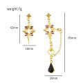 Anime Genshin Impact Earrings Zhongli Mona Xiao Barbatos Ayaka Kazuha Tartaglia Barbara Hutao Cosplay Ear Studs Drop Earring. 