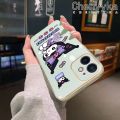 chenyyka For Samsung A33 5G A53 5G A73 5G M33 M53 5G Case Cartoon Cute Kuromi Pattern New Design Side Plating Silicone Phone Casing Full Lens Cover Camera Shockproof Shell Protection Softcase. 