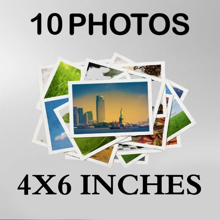 4X6 Inches Customized Photo Cards With Digital High Quality Resolution, Customize Photo Print , Picture Print , Motivational Quotes Print