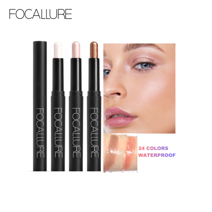 Liner Makeup Tools Shadow Eyeliner Stick Eye Shimmer Pigment Eye 24 Colors Eye ALLURE Wholesale FOC Shadow Pencil Waterproof Flash