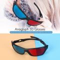 5x Red and Blue Anaglyph Dimensional 3D Glasses For TV Movie Game. 