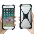 Universal Phone Case For Iphone Xs Max XR X Elastic Silicone Bumper Cover For Samsung Huawei Xiaomi Phone Size 4'' To 6.5'' Case. 