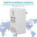 SINGWAY 100W   /  150W   /  500W   110V/120V to 220V/240V Step-Up&Down Voltage Converter Transformer SINGWAY 220 to 110V bidirectional Step Down Voltage Converter Transformer Travel Dual Channel Power Converter. 