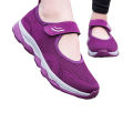 Women's Fashion Korean Sneakers Lightweight Outdoor Sports for Women Elderly Comfortable Walking Flat bottom Non-slip Rubber Daily Casual Shoes. 