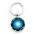Stargate Atlantis Popular Stargate Portal Keychain Atlantis Art Image Glass Cabochon Car Bag Metal Keyring B722. 