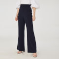 High Waist Flare Wide Leg Pants Women Trousers Female Casual Stretch Long Ladies Bell Bottom Trousers (Polyester/Rayon/Spandex). 