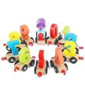 Digital Wooden Puzzle Train Toys for Kids Set |  Number for Kids Learning Educational Toys for 2 Years Old. 
