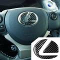 lexus emblem-1 * For Lexus 3D Carbon Fiber Steering Wheel Logo Badge-…. 