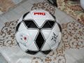 1-PC NASSAU Championship Pro-Match Soccer Ball PAKA Football Korean PU Leather Size 5 Circ. 27" - 28" - Glossy White. 