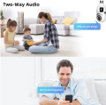 DUAL LENS - 4MP CCTV - CCTV Camera - 4 MP DOUBLE LENS  Wifi Camera - Wifi Smart Camera - CCTV Camera Wifi - Home Security Camera - Wifi Camera Blub Socket - Security Camera For Home Wifi - Camera CCTV  - Security Camera For Home. 