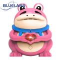 Kids Frog Toy Adorable Light-up Frog Toy with Moving Heart Voice Recording Glowing Features Perfect Gift for Qixi Festival Valentine's Day Kids Girlfriend Ideal Children's Gift Funny Frog Toy. 