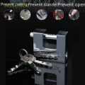 Heavy Duty Dongya Side Key Lock Chrome Silver 40mm, 50mm and 60mm Available. 