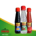 SpringField Trio Pack Vinegar, Chilli Sauce & Soya Sauce - 120ml. 