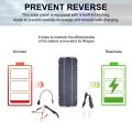 12V 60W Solar Panels Charger Car Motorcycle Kick Scooter Portable Solar Panel Car Charger Battery Efficient Maintenance. 