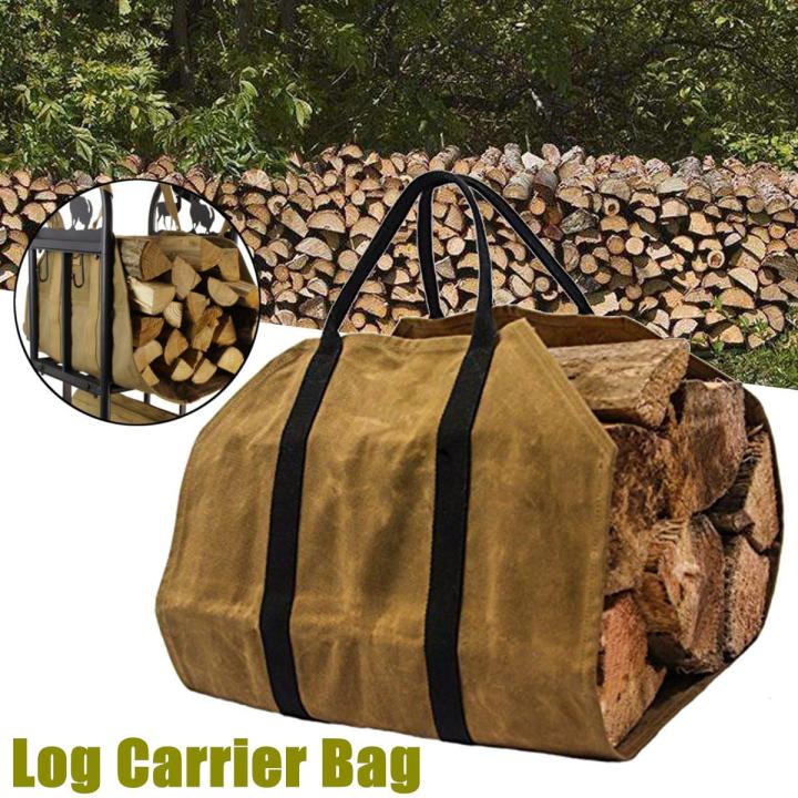 Firewood%20Carrying%20Log%20Tote%20Bag%20Carrier%20Waxed%20Canvas%20For%20Fireplace%20Wood%20Storage%20-%20Image%204
