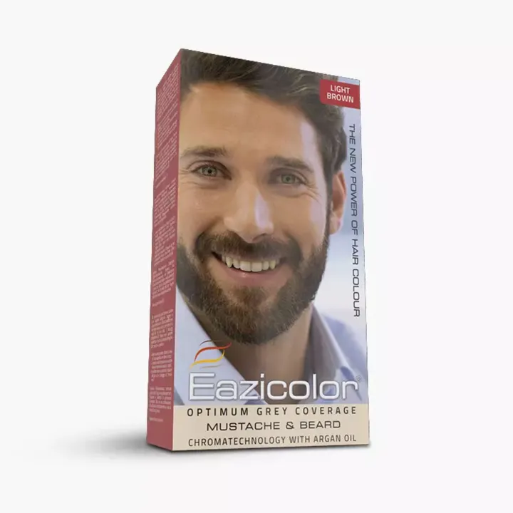 Eazicolor Mustache & Beard Color 5.0 Light Brown | Daraz.pk