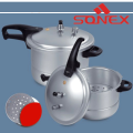 SONEX STEAMER  PRESSURE Cooker WITH JALI STAINLESS STEEL 9,11 LITRE  HIGH QUALITY. 