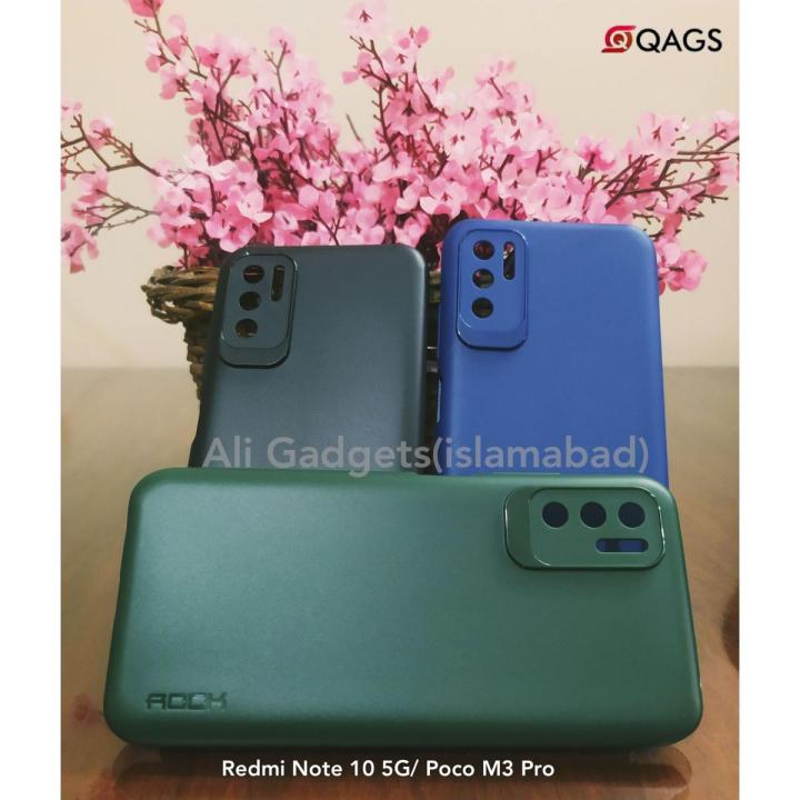 QAGS Xiaomi Redmi Note 10 5G Matte Soft Color Tpu Case Silicone Ultra Thin Back Cover