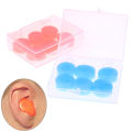6Pcs Silicone Ear Plugs Sleep Anti-Noise Snoring Earplugs Noise Cancelling Creek. 