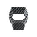 Lamborghini Shape Car Carbon Fiber Engine Start Stop Push Button Switch Cover. 