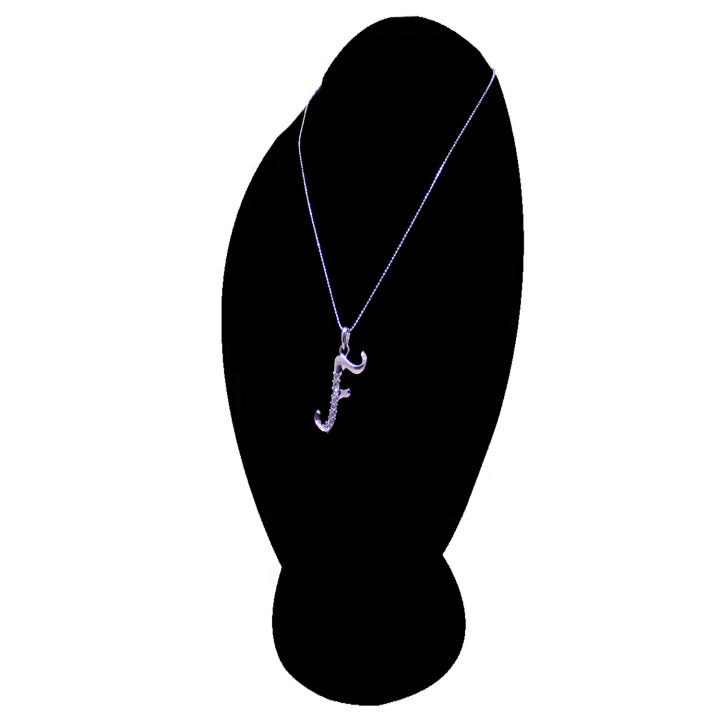 Silver%20Stainless%20Steel%20-%20J%20-%20Letter%20Stone%20Pendant%20For%20Women%20/%20Girls%20-%20J%20-%20Image%204