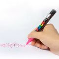 【HOT】 1 Pcs Japan Uni Posca Markers PC-1M Paint Pen POP Poster Graffiti Advertising Waterproof Student Office Stationery Art Supplies. 