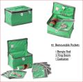 Customize Jewelry Organizer – Organizer – Storage Box –storage – Storage Bag   Storage Organizer – storage – Elegant Multi-Compartment Travel Jewelry Case For Women With Ring, Necklace & Earring Storage. 