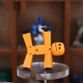 2 Pcs Random Color Stikbot Screen Animation Toys Shed Dolls with Sucker Toys. 