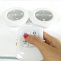 LED Under Cabinet Lights,Touch Light Wireless Puck Lights with Remote-Controlle,Timer and Brightness Control Cabinet Light. 