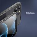 Ultra Slim Bumper Aluminum Metal Frame Hard Cover For iPhone 12 13 14 15 Plus Pro Max Alloy Case Coque In Black Purple Or Silver. 