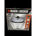 Black and decker large size rice cooker . 