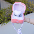 Creative Ring Box Plush Toy Love Diamond Ring Case. 