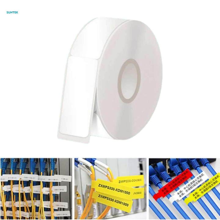 Cable Labels Compatible Multi Color Waterproof Cord Labels for P12 Q35 ...