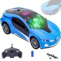 Remote Control Famous Car Toy for Kids R/C Radio Control Car with 3D Lights, 1:22 Scale, 4-Way Drive, Multicolor. 