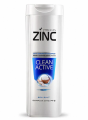 Zinc Clean Active Anti-Dandruff Shampoo with Sea Salt | Deep Purifying & Oil Control | For Oily Scalp & Dandruff | 400ml. 