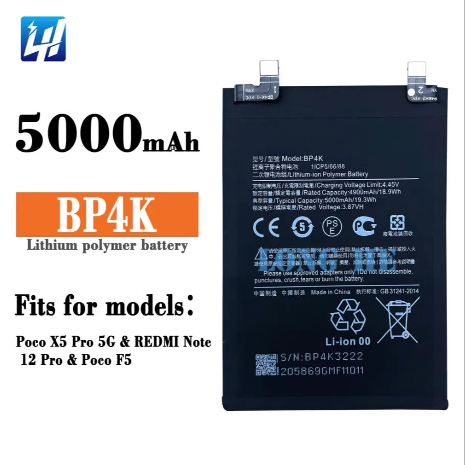 Batteria BP4K Originale Al 100% Da 5000 MAh Per Xiaomi - Foto 5