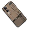 masculine Kickstand Phone Case For VIVO V50 Lite 5G Global Durable Soft case Plain color personality Anti-dust geometry. 