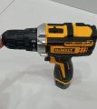 Imported 100% Copper Charging Electric Impact Drill Machine 12 Volt Power Tool Wireless Cordless Rechargeable Drill Machine Double Battery Variable Speed And 14 Torque Control Screw Driver Tightener Toolkit Box - High Quality. 