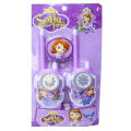 Princess Sofia Walkie-Talkie Pair Set For Kids - Range Upto 50cm - Battery Operated - Purple. 