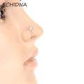 Fashion No-piercing Ear Lip Hoop Ring Women Chic Fake Nose Clip Jewelry. 