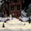 Holiday Fake Snow Blanket Soft Thick Christmas Snow Blanket for Indoor Outdoor Decor Fluffy Tearable Winter Village Display Ideal Holiday Decoration Christmas Artificial Snow Blanket. 
