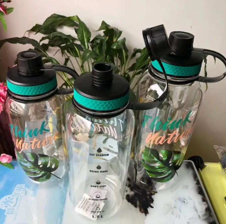 Cille%201000ml%20/%201500ml%20Think%20Natural%20Water%20Bottle%20With%20Straw,%201.5%20Liter%20Drinking%20Water%20Bottle%20With%20Mouth%20For%20Girls%20And%20Boys,%20Portable%20Water%20Bottle%20For%20School,%20Outdoor%20Sports,%20BPA%20Free%20Grade%20Plastic%20Leak%20Proof%20Travel%20Water%20Bottles%20-%20Image%203