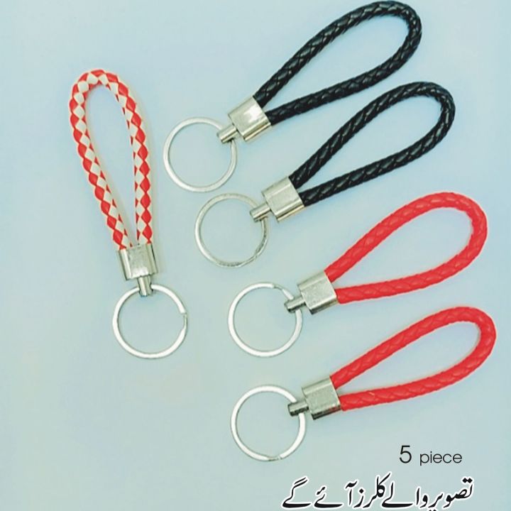 Fashion%20Keychain%20Pack%20of%205%20PU%20Leather%20Key%20Chain%20Braided%20Woven%20Rope%20Key%20rings%20Bag%20Keyring%20Car%20keyrings%20Men%20Women%20Keychains%20Fancy%20Keyring%20Key%20Chain%20for%20Bag%20-%20Image%203