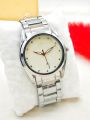 Waterproof Top Quality Two Tone Stainless Steel chain Watch for Men and women watch Gifts. 
