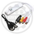 Easycap USB 2.0 Video TV Tuner DVD Audio VHS to DVD PC Capture Card. 