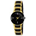 Anlogue Gold&black WoMen Watch Designer Fashion New Fashion Analog Watch - For Women. 