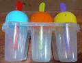 Juice Icecream Kulfi Candy Maker - 6 slots - Multicolor. 